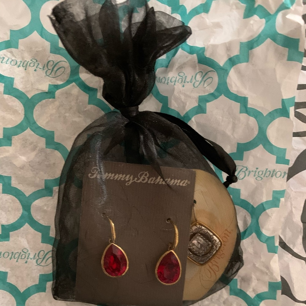 Tommy Bahama and Brighton Earrings
